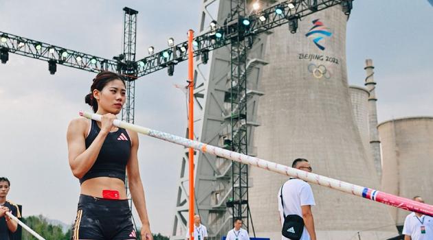 在河床